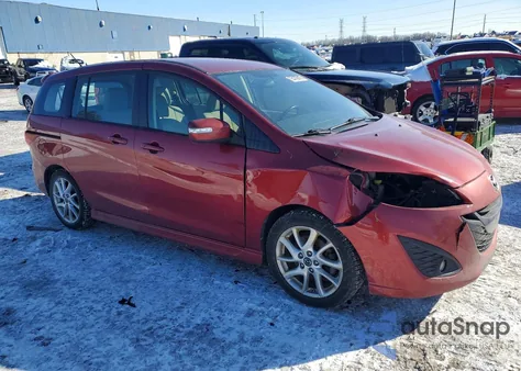 2014 Mazda 5 Touring z USA, uszkodzony, nr VIN JM1CW2CL1E0175698